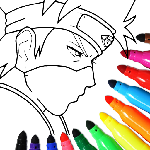 Happycolor:Boruto ColoringBook