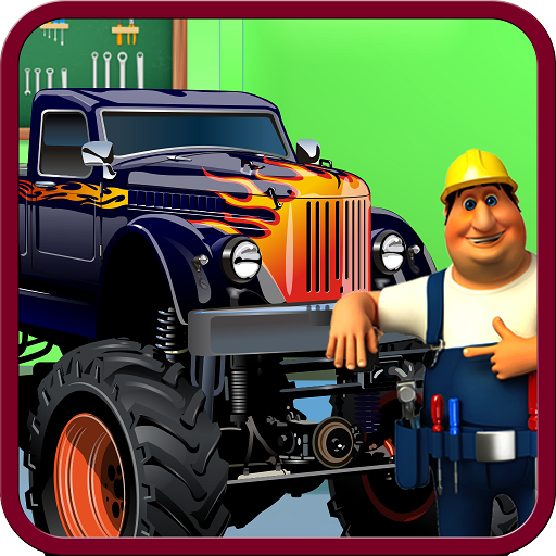 Monster Truck Repair Shop: Builder Mechanic Garage