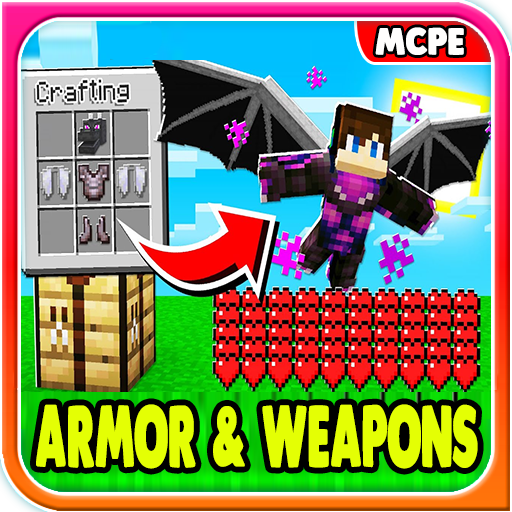 Armor & Weapons Addon for MCPE