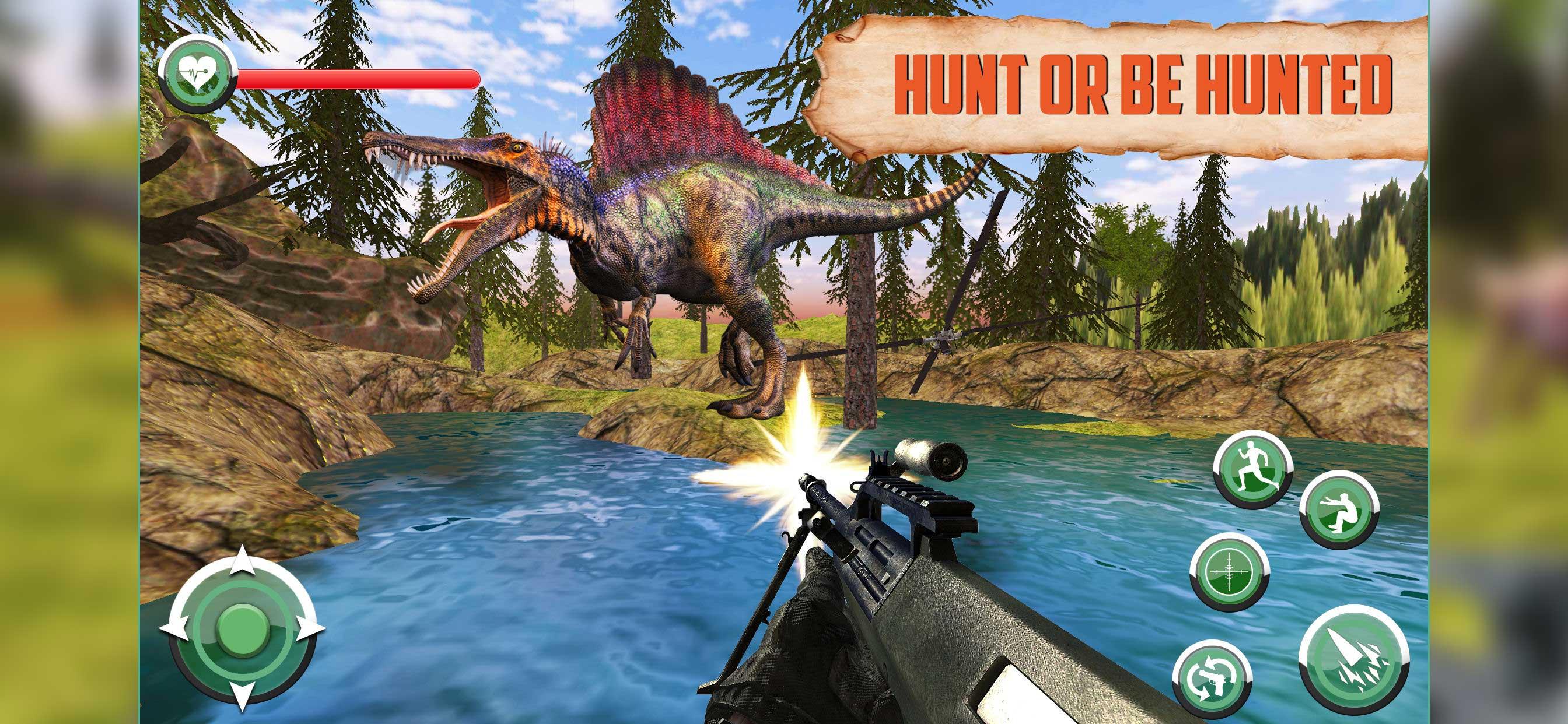 Download Dino Hunt Animal Hunting TRex android on PC