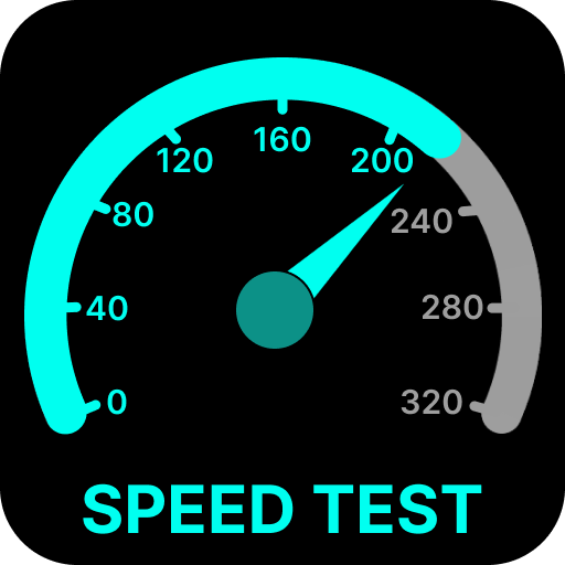 tes kecepatan Meter: Speedtest