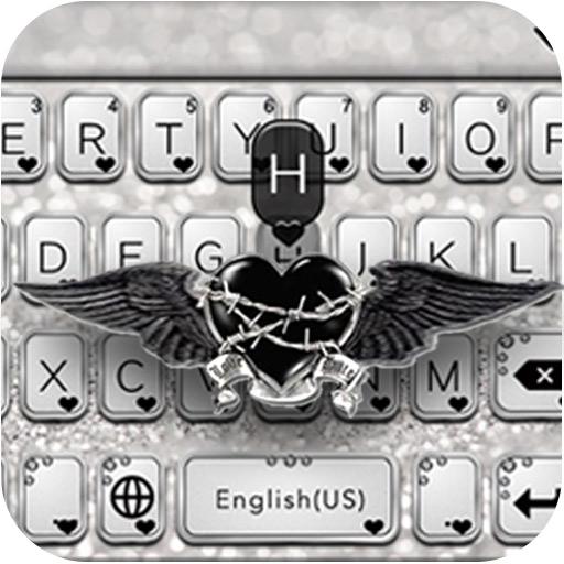 BlackandSliver Keyboard Theme