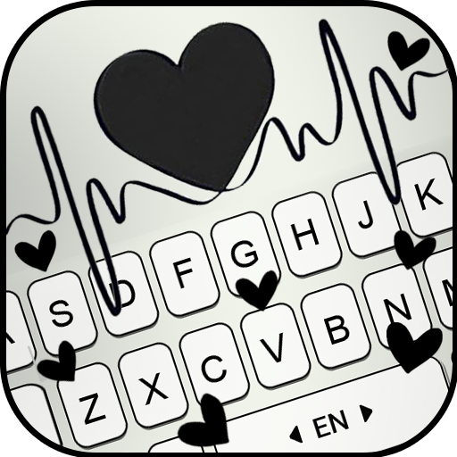 Black Heartbeat keyboard
