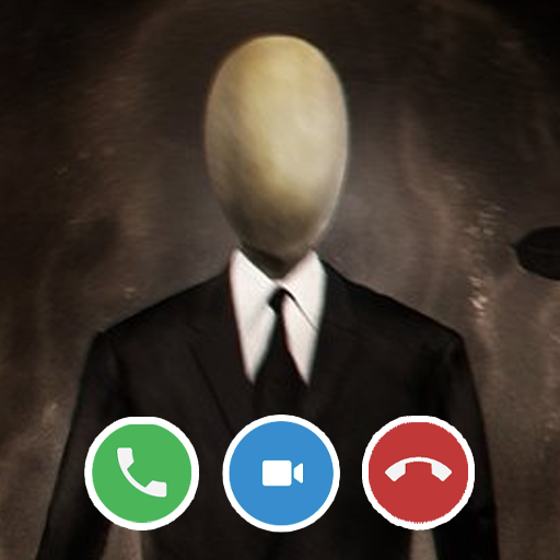 Creepy Slenderman Video Call