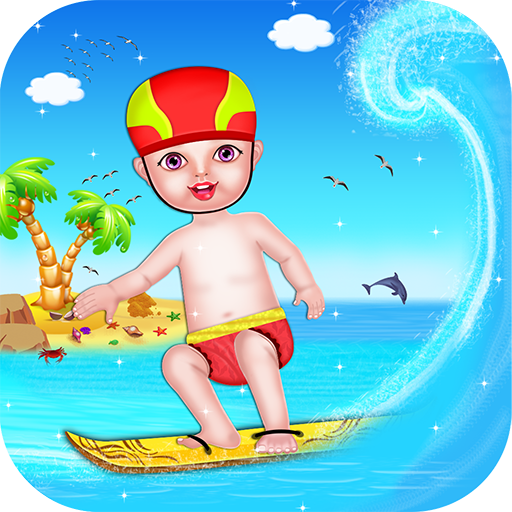 Kids Summer Holidays Beach Fun