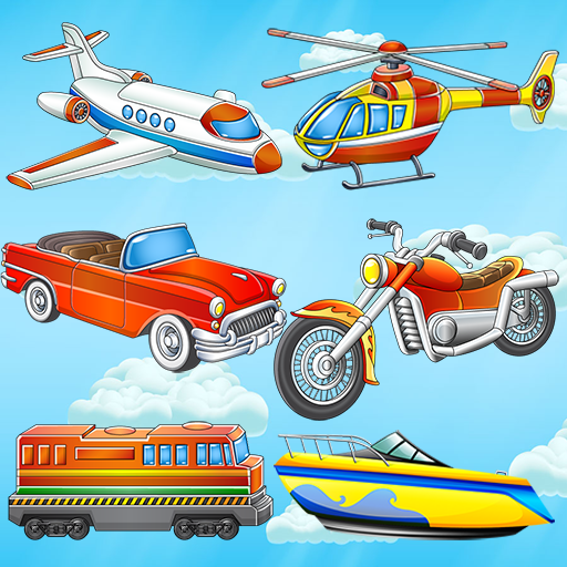 Puzzles for kids: vehicles