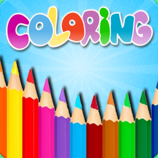 Kids Coloring Book Box