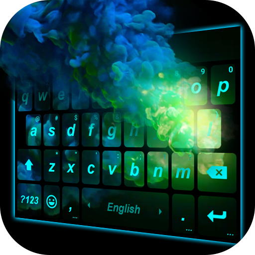 Fundo do Teclado Smoke Effect 