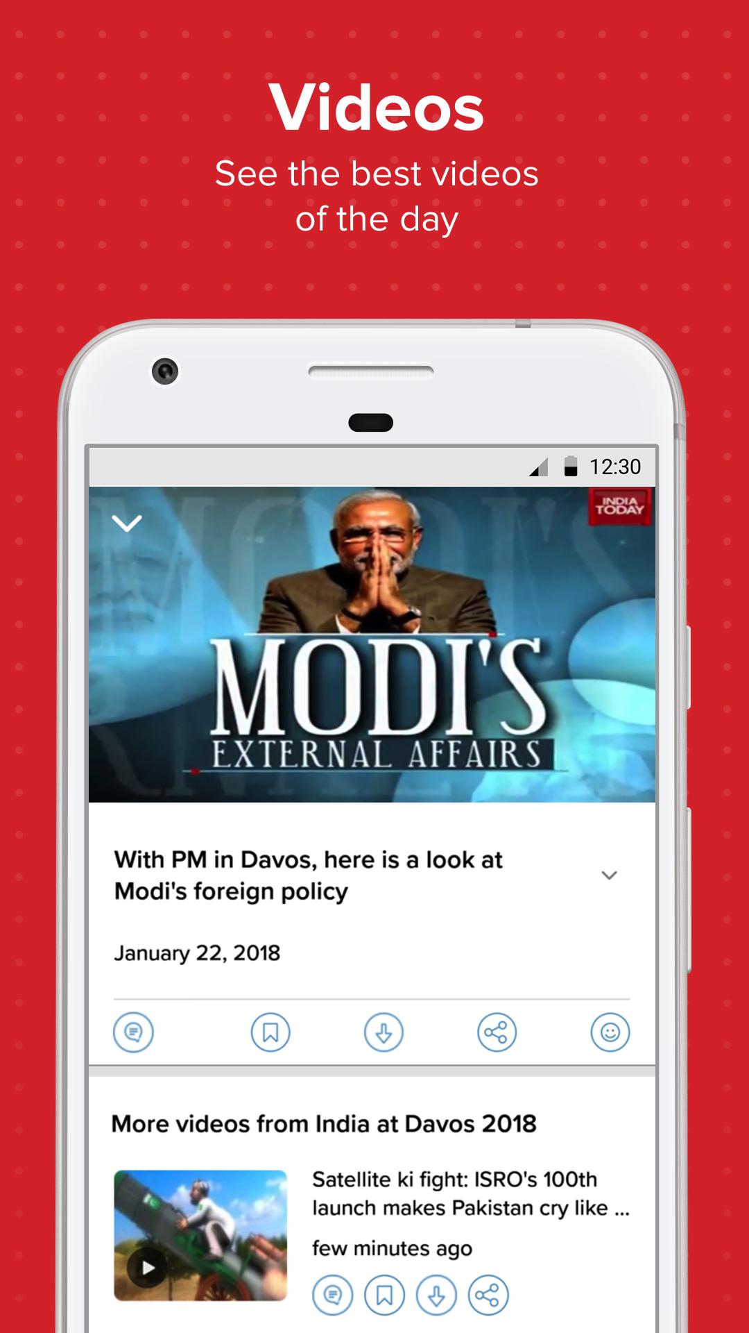 Download India Today TV English News android on PC