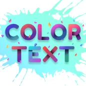 Stylish Color Text Effect