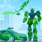 Dragon Robot Car Transform- Police Robot Games 3D