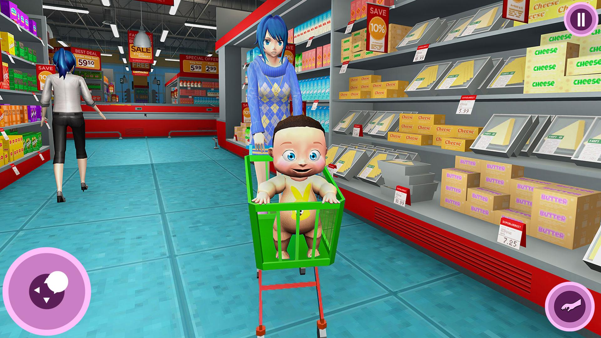 Virtual Baby Life Simulator : Mother Care Games 3D