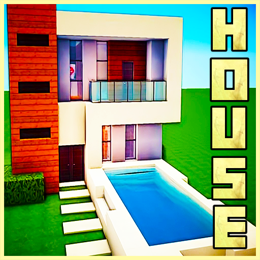 แผนที่ Mega House สำหรับ MCPE