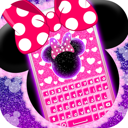 Minnie Glitter Klavye