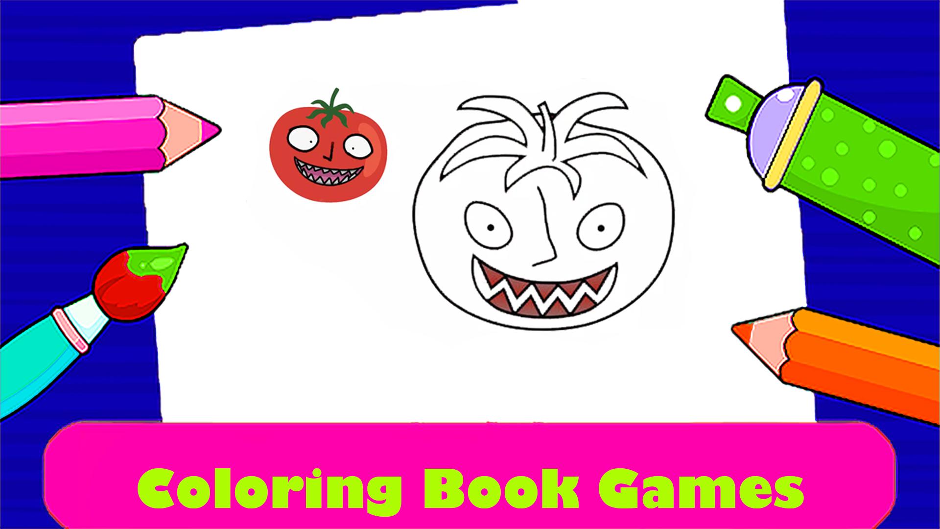 Скачать Mr Tomatos : Coloring Book на ПК | Официальный представитель  GameLoop