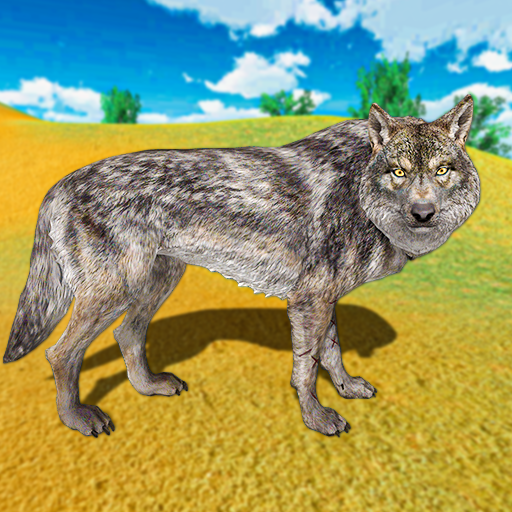 Wild wolf animal simulator 3d
