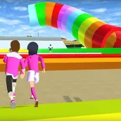 Props Id Obby Parkour Sakura