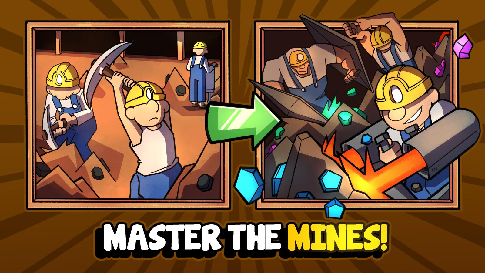 Miner Clicker: Idle Gold Mine Tycoon. Mining Game Game for Android