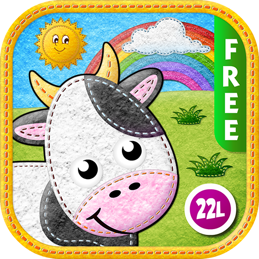 Animals: Toddler games for 1 2