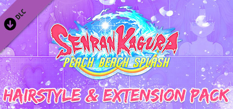 SENRAN KAGURA Peach Beach Splash - Hairstyle and Extension Pack