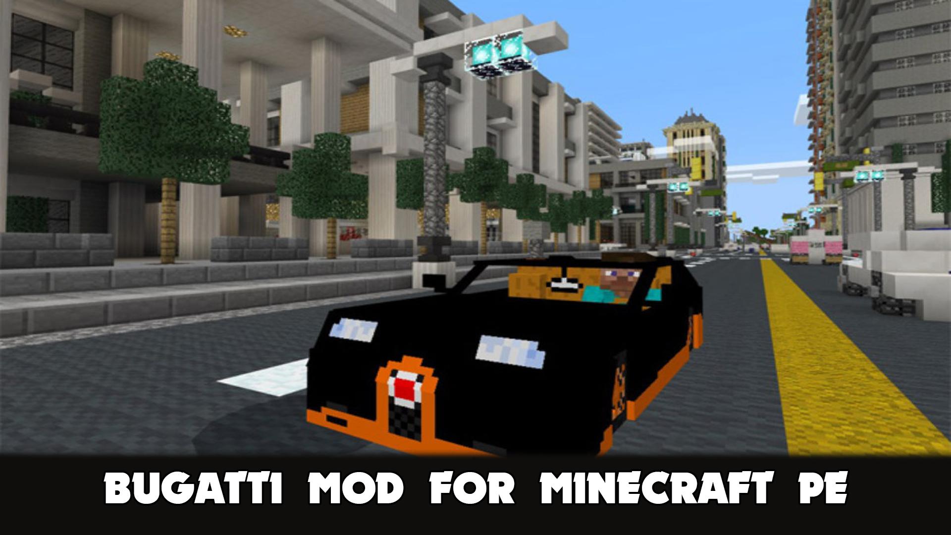 Скачать Bugatti Mod for Minecraft PE на ПК | Официальный представитель  GameLoop