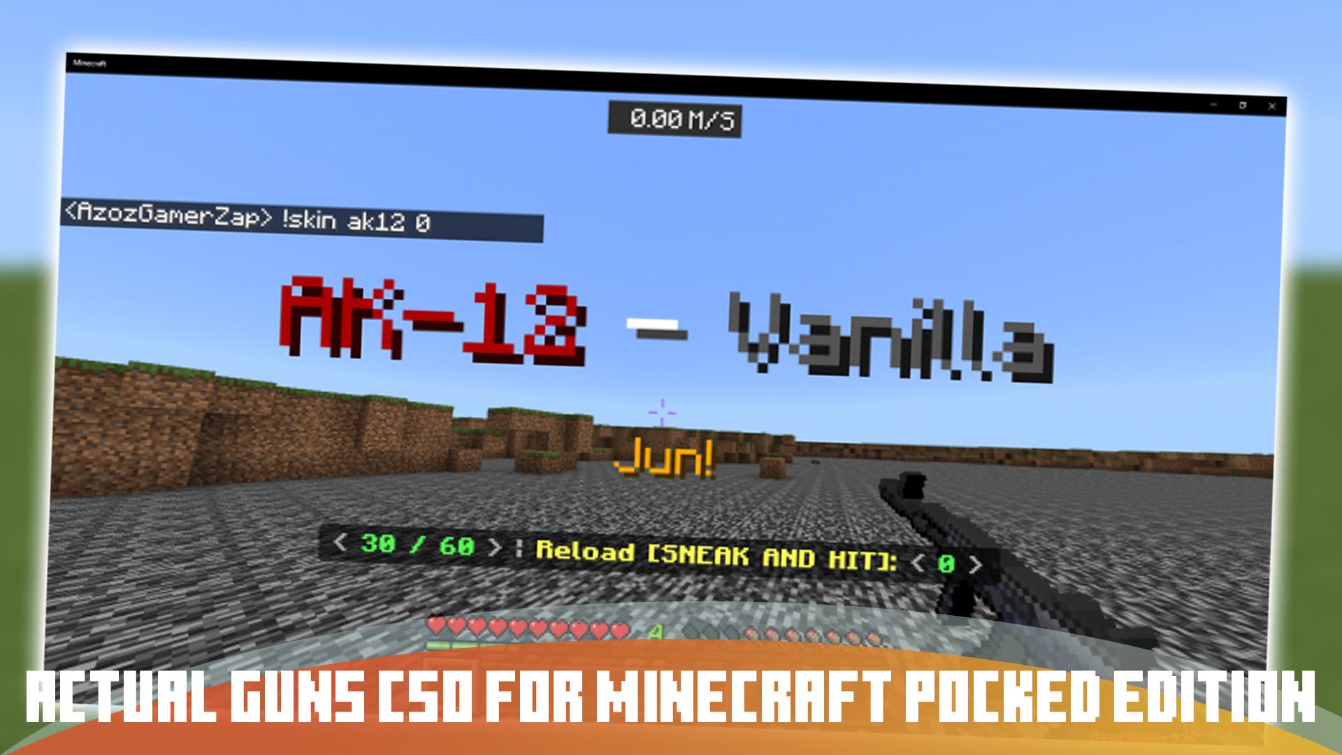 Скачать Actual Guns CSO Mod Minecraft на ПК | Официальный представитель  GameLoop