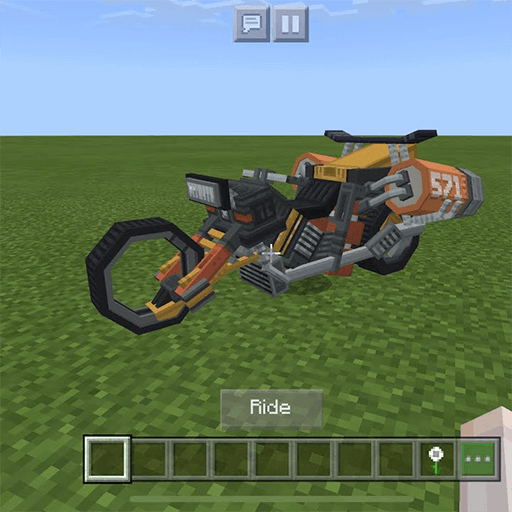 Sport Bikes mod for Minecraft