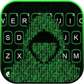 Neon Tech Hacker Keyboard Back
