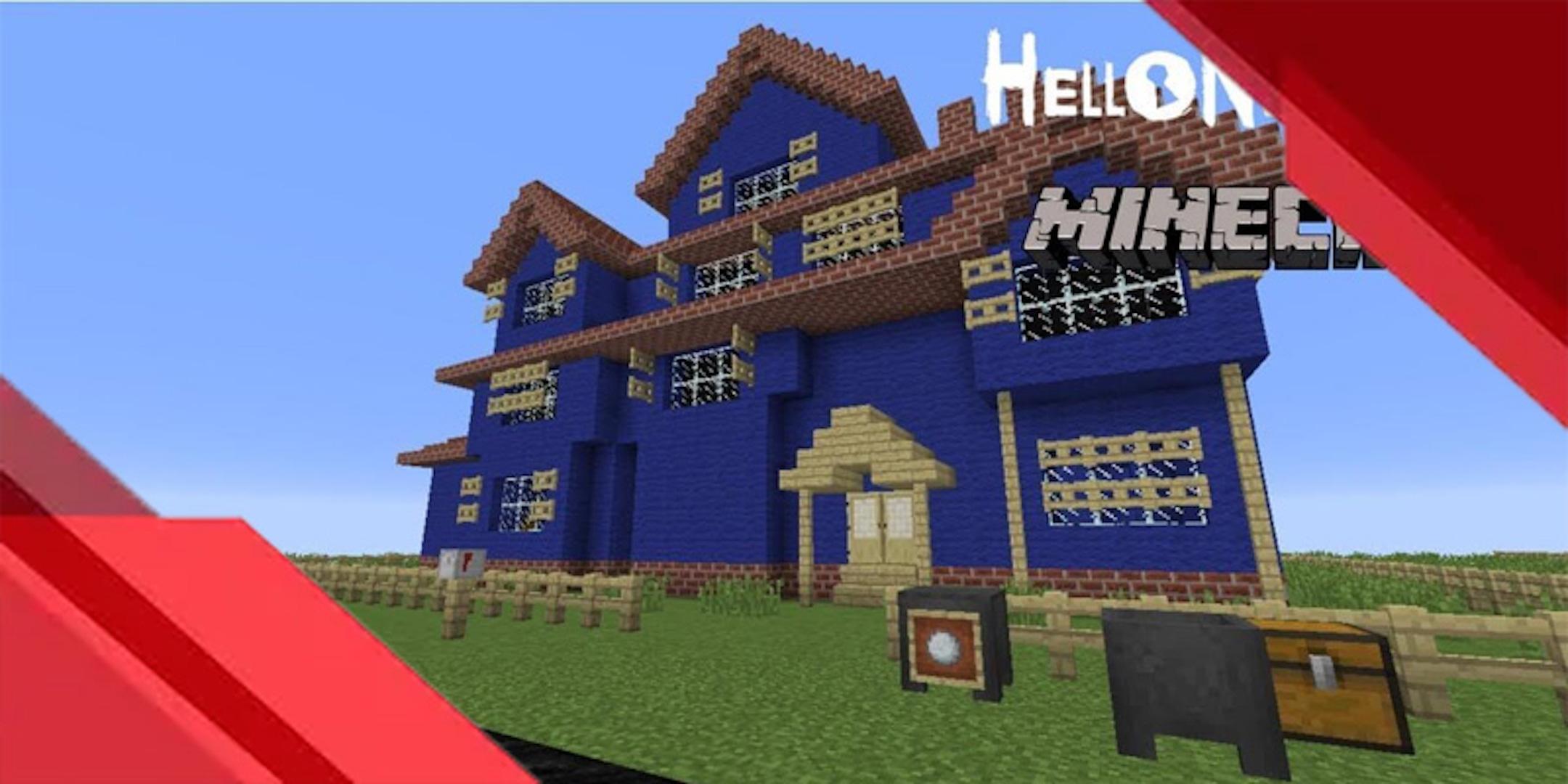 Download Hello Neighbor Mods Minecraft android on PC