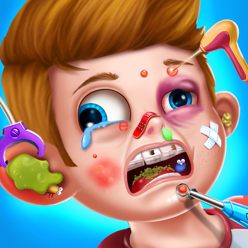 Kids Face Surgery Doctor - Hospital Emergency Fun