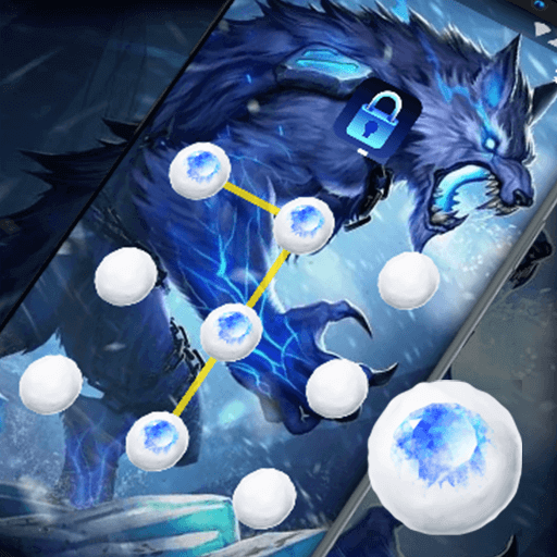 Ice Wolf - App Lock Master The