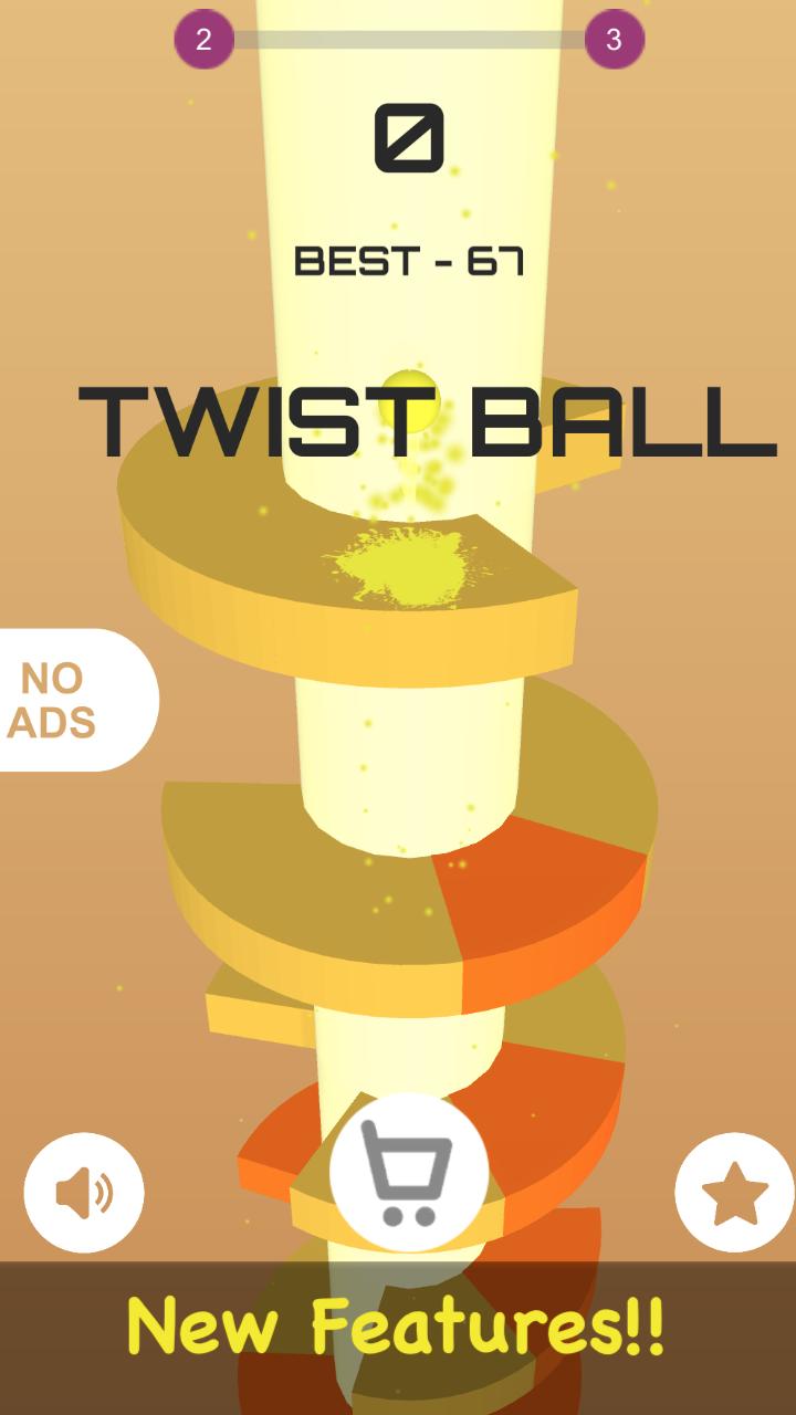 Download Twist Ball: Color bounce Game android on PC