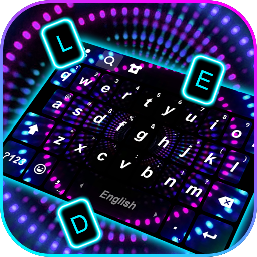 Flash Color Light Keyboard Bac