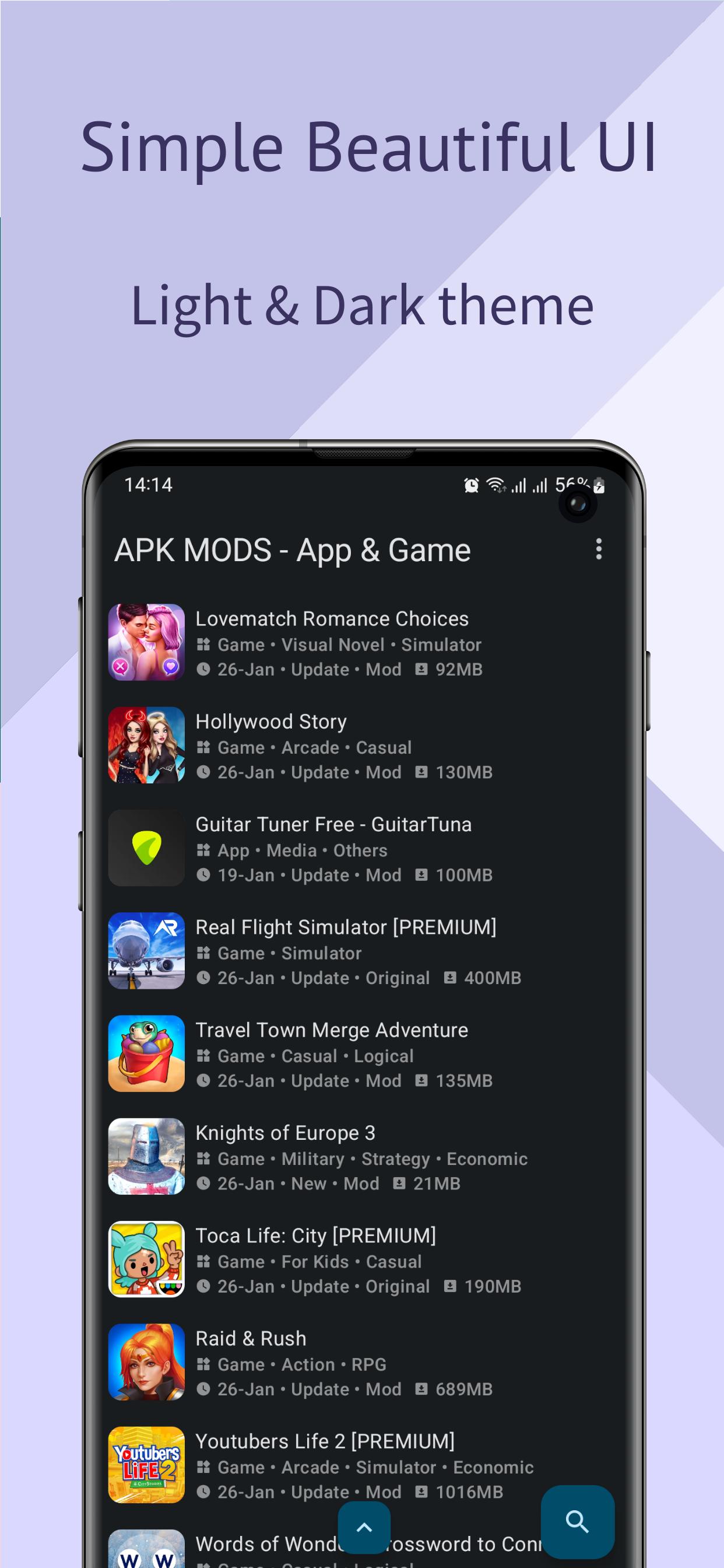 Скачать APK MODS - App & Game на ПК | Официальный представитель GameLoop