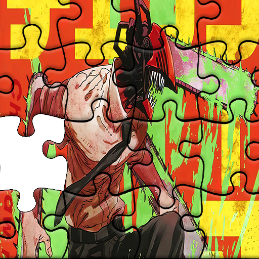 Denji Chainsaw Man Game Puzzle