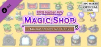 RPG Maker MV - Magic Shop Animated Interior Pack