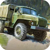 Russian Truck Drive Army Truck