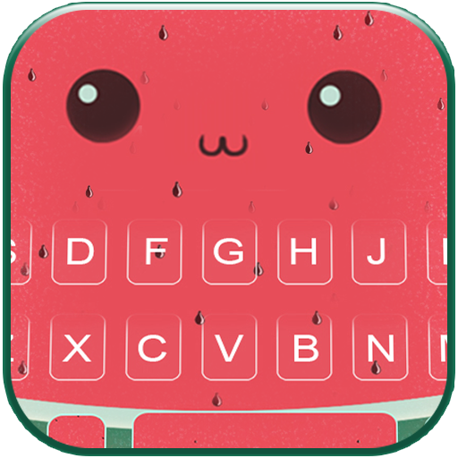 Cute Watermelon Keyboard Theme