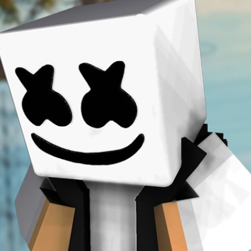 Marshmello Skin for Minecraft