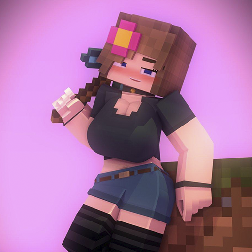 E girl Skin for Minecraft