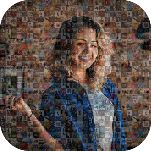 Mosaic Photo Effect : Set Mosa