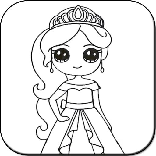 How To Draw Kawai Princess