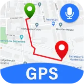 GPS नक्शे तथा वाणी पथ प्रदर्शन