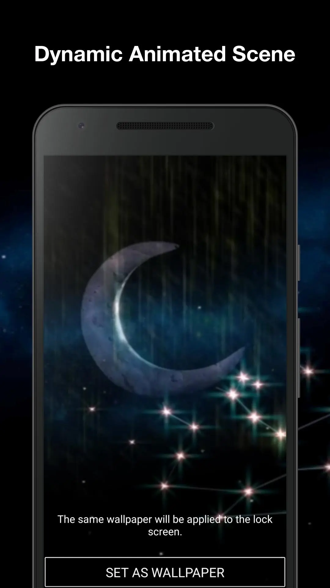 Download Night Sky Live Wallpaper android on PC