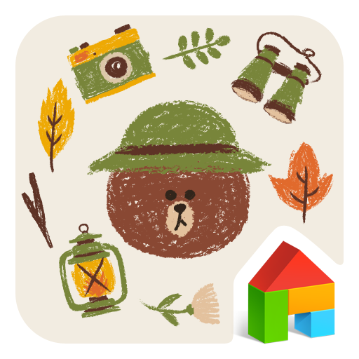 Camping LINE Launcher theme