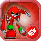 Knuckles super sonic robots world adventure