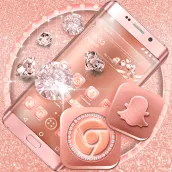 Rose Gold Launcher Theme