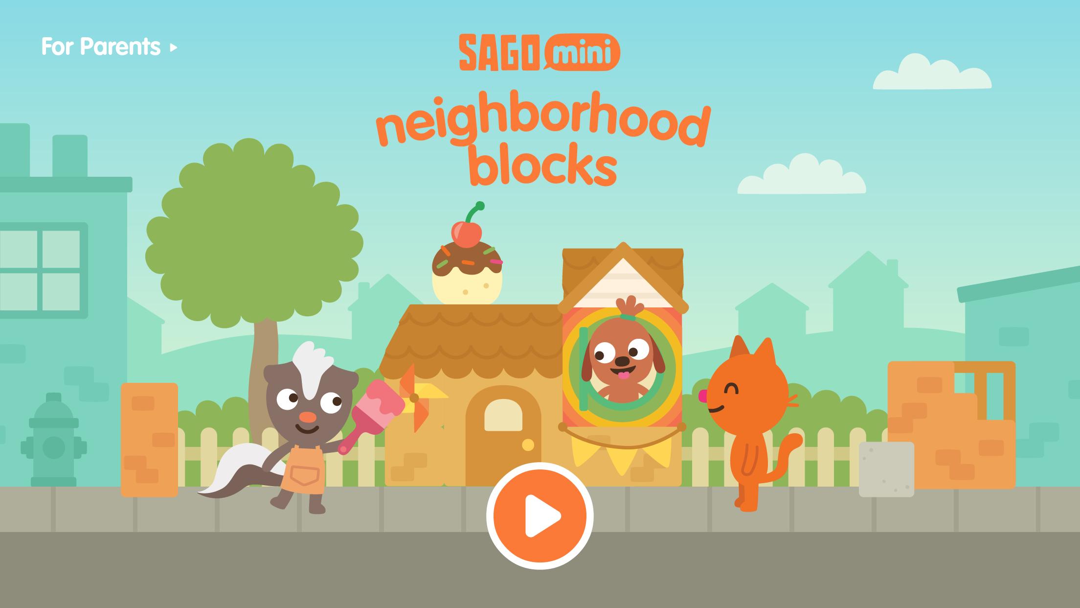 Скачать Sago Mini Neighborhood Blocks на ПК | Официальный представитель  GameLoop