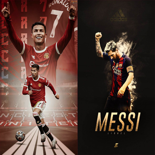 Ronaldo~Messi Wallpaper Ofline