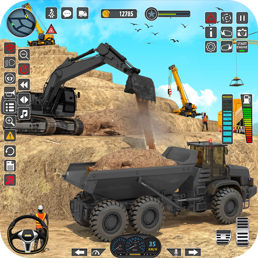 Real Construction Game: jcb 3d